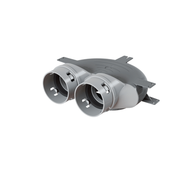 Plenumuri PEFLEX PP 2xØ75, 3xØ75, 5xØ50, 2xØ90 - imagine 1